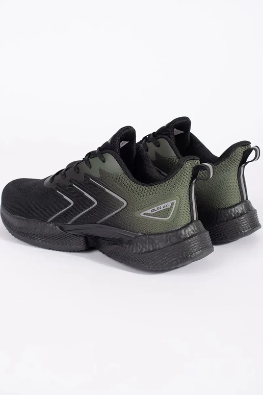 Nero e-colore verde la luce scarpe...