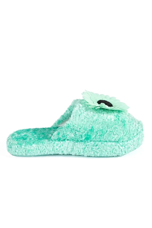 Pantofole per bambini in verde con...