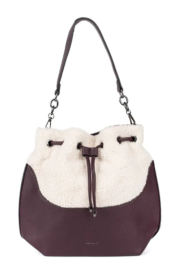 Borsa elegante marrone...