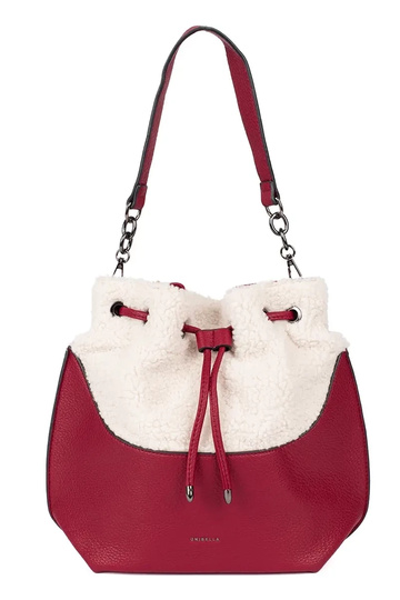 Borsa elegante rossa con...