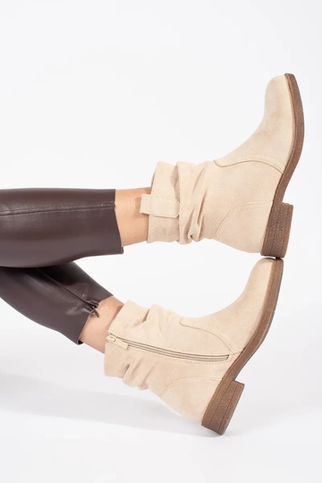 Stivali da cowboy beige 2