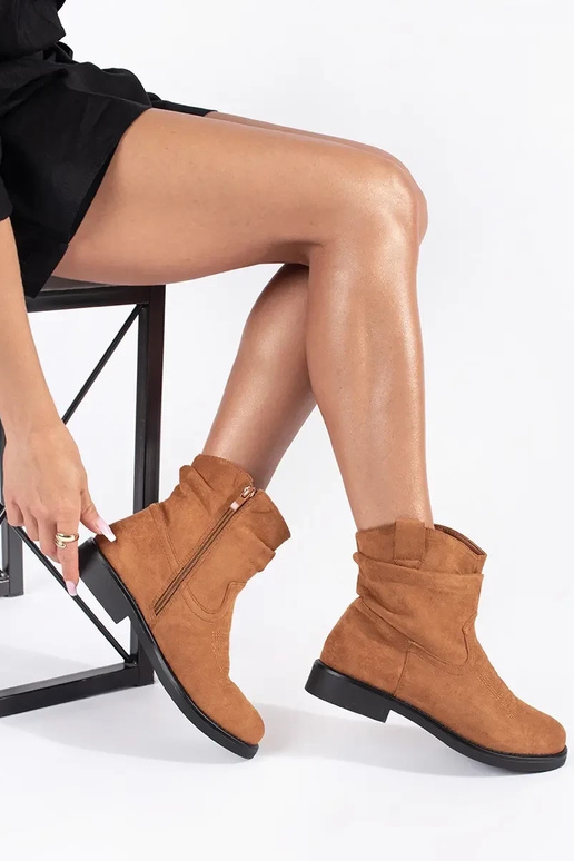 Stivali da cowboy in pelle...