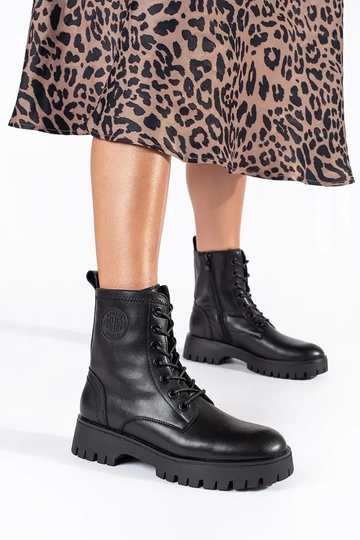 Scarpe nere stringate da... 2