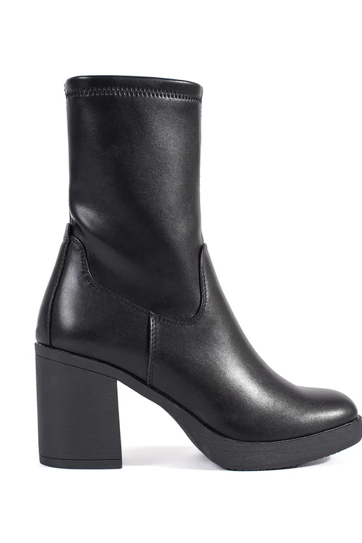 scarpe da donna nere con tacco Sergio...