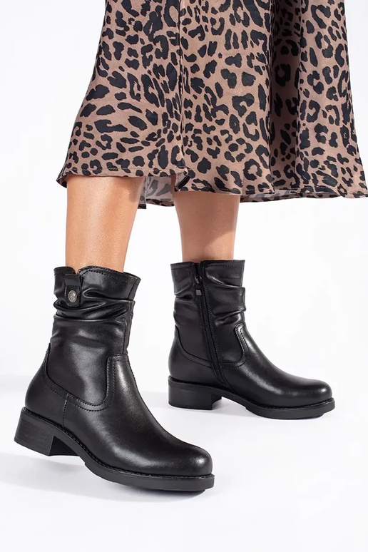 scarpe da donna isolanti in pelle...