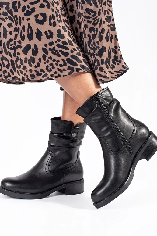 scarpe da donna isolanti in pelle...