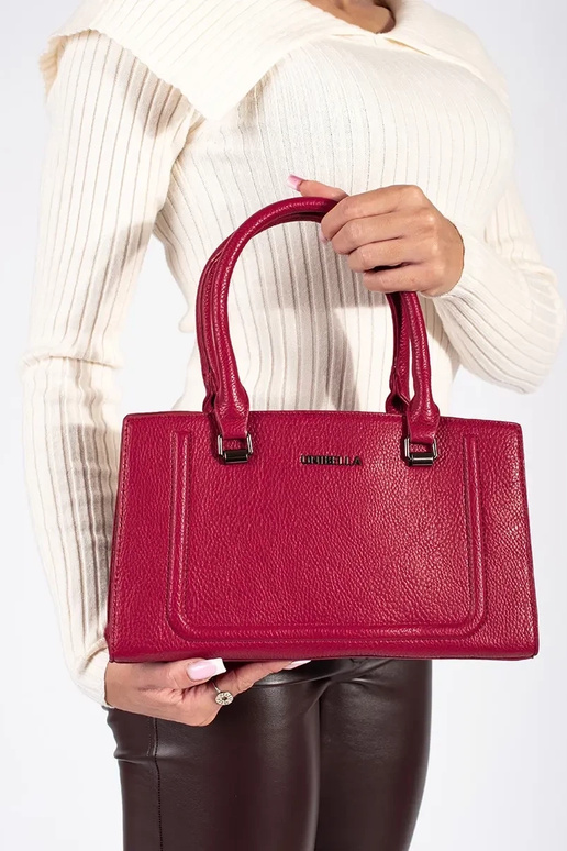 Borsa classica rossa elegante
