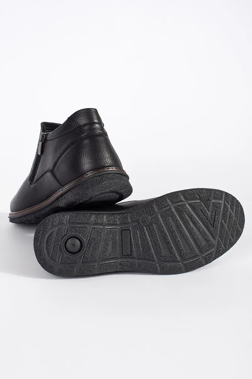 Stivali invernali neri da uomo