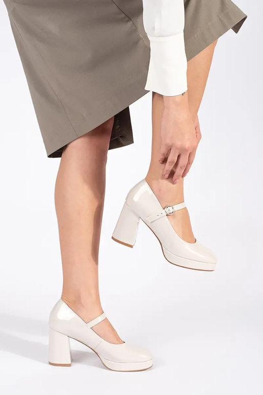 Stivaletti con tacco da donna in...