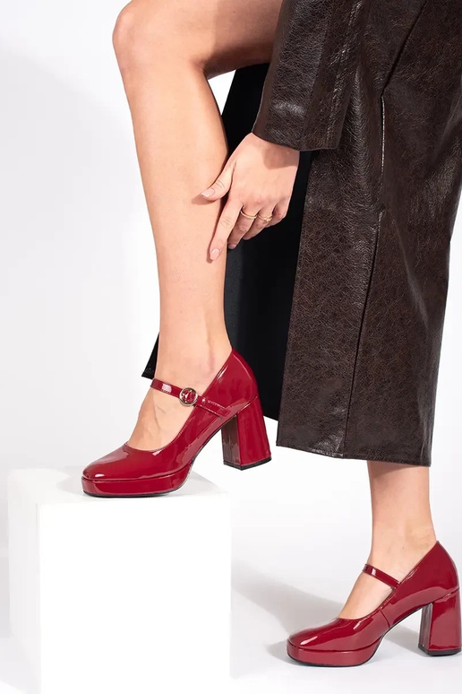 Sneakers con tacco da donna in...