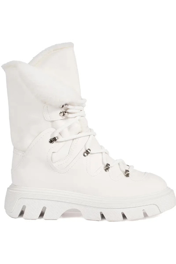 Colore bianco allacciato...