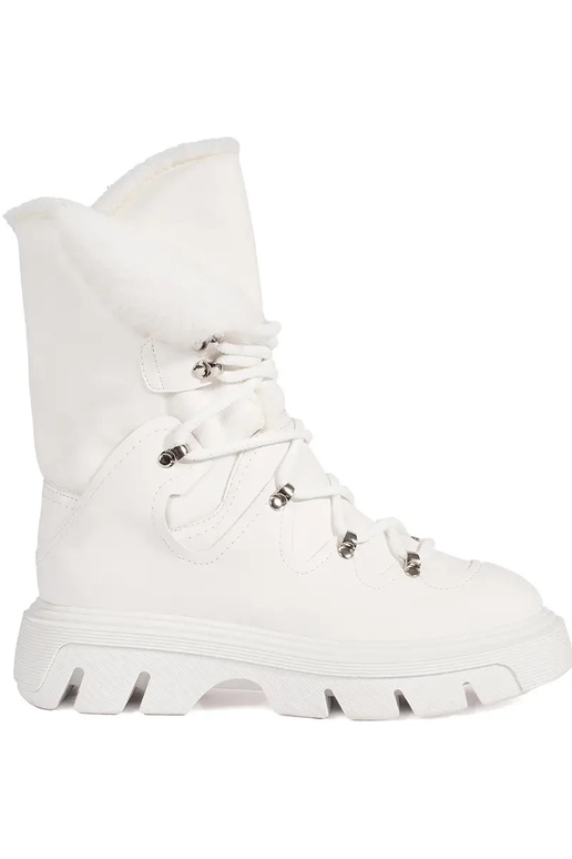 Colore bianco allacciato Doposci da...