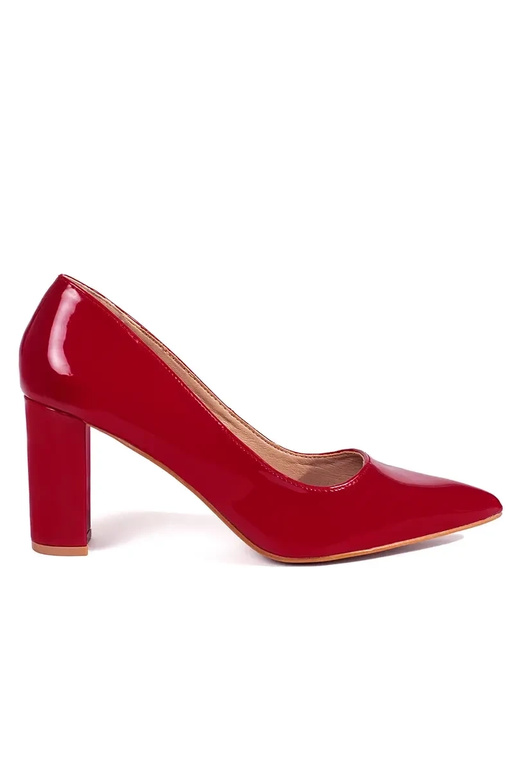 Stile elegante laccato Rosso tacchi... Stile elegante laccato Rosso tacchi...