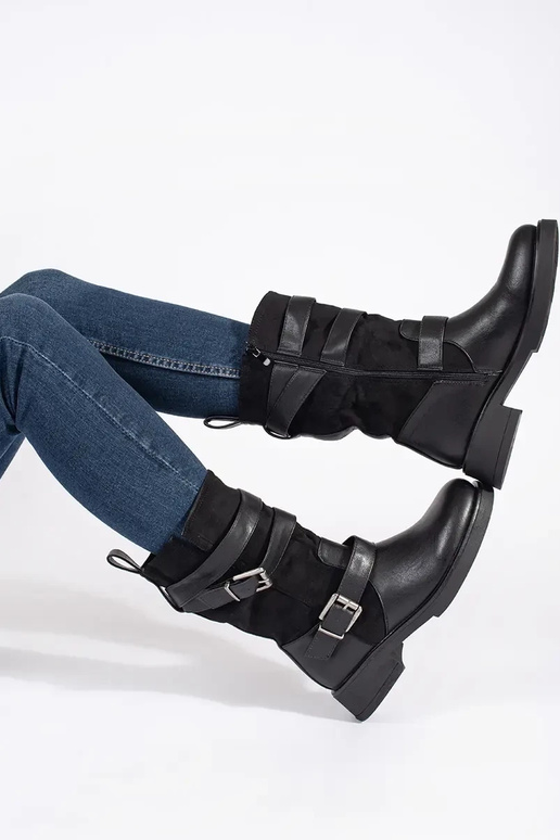 colore nero Scarpe da donna su un...