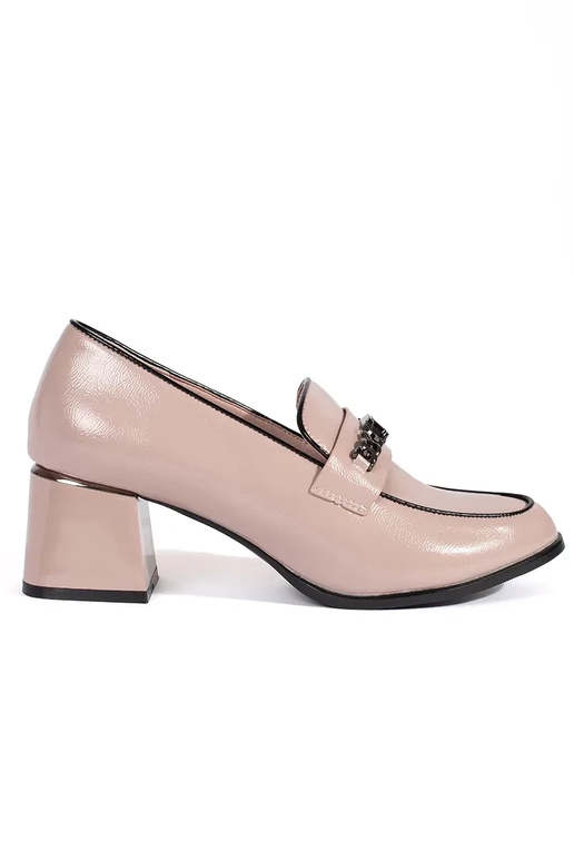 beige scarpe da donna sul tallone...