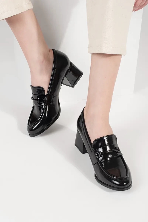 colore nero mezze scarpe mocassini da...