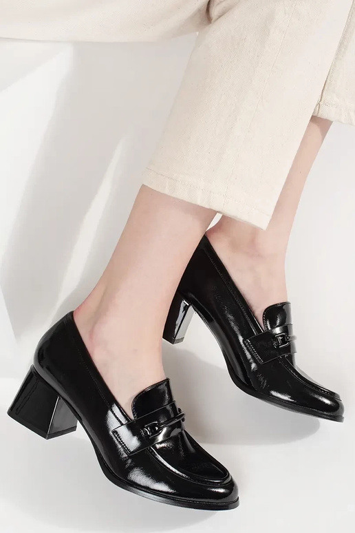 colore nero mezze scarpe mocassini da...