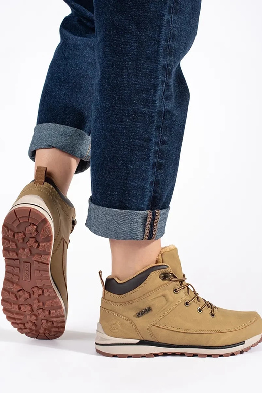 colore marrone isolato Scarpe da... colore marrone isolato Scarpe da...