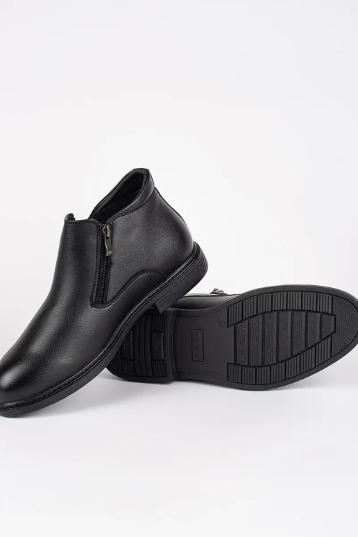 colore nero inverno scarpe uomini...