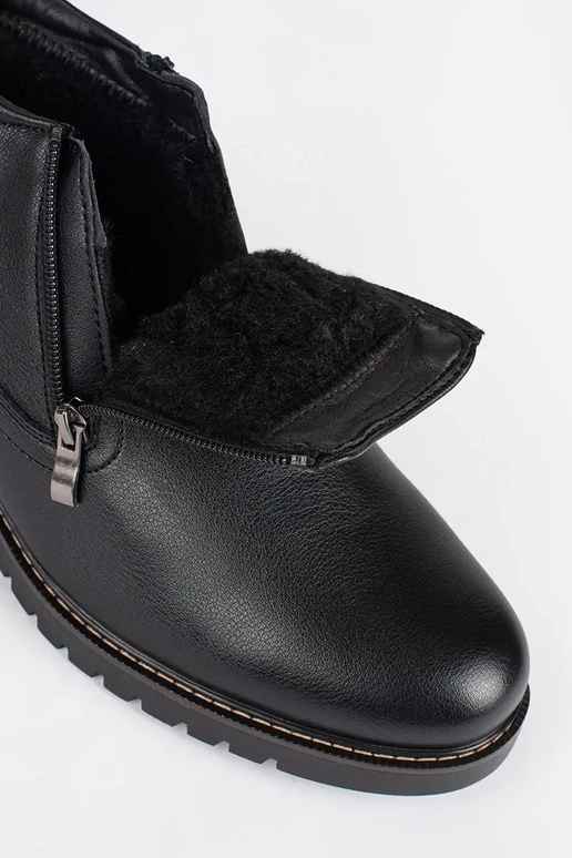 colore nero inverno scarpe uomini...