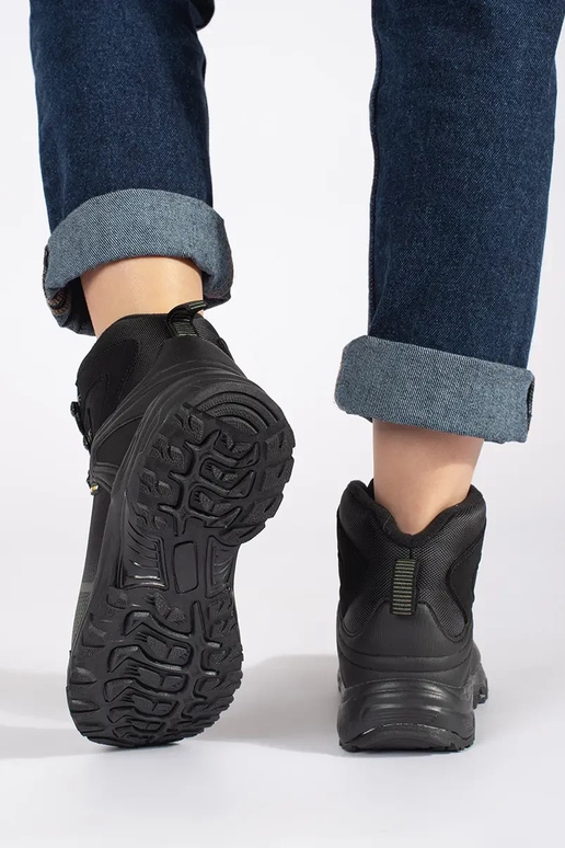 Nero e-colore verde Scarpe da trekking Nero e-colore verde Scarpe da trekking