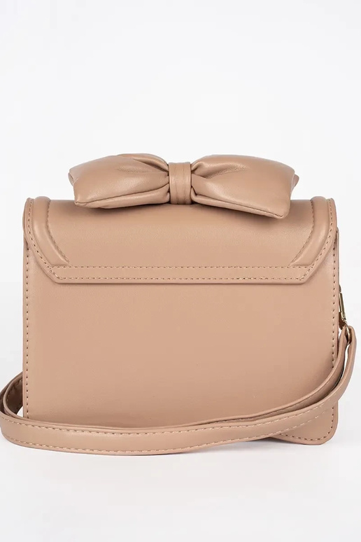Piccolo beige borsa elegante con un...
