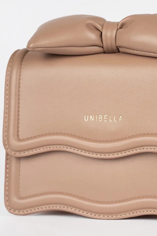 Piccolo beige borsa elegante con un...