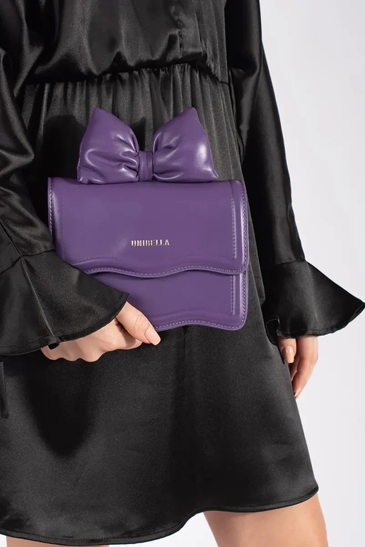 Piccolo Viola borsa elegante con un...