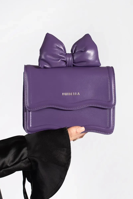 Piccolo Viola borsa elegante con un...