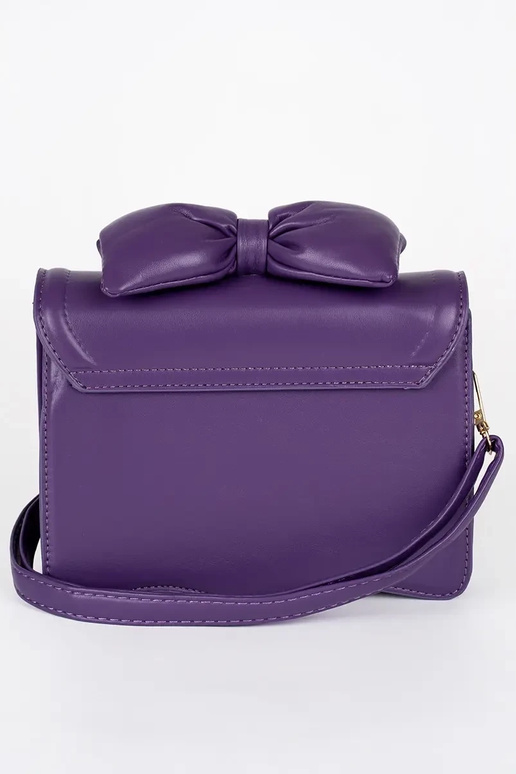 Piccolo Viola borsa elegante con un...