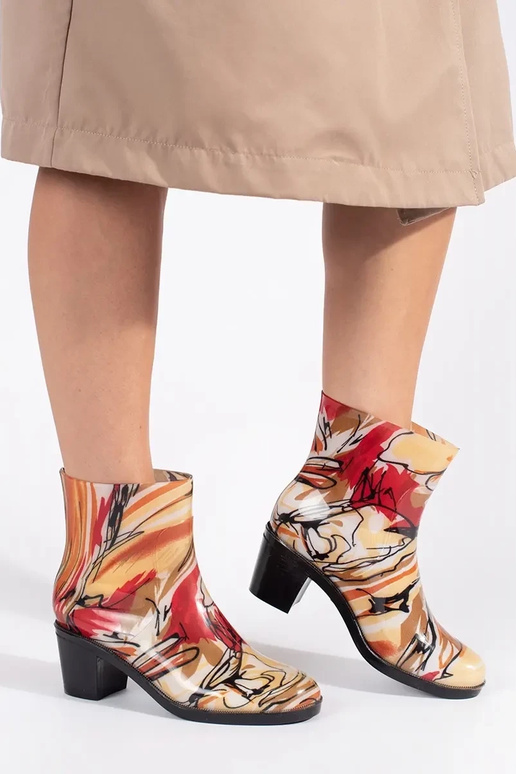 Colori differenti stivali di gomma...