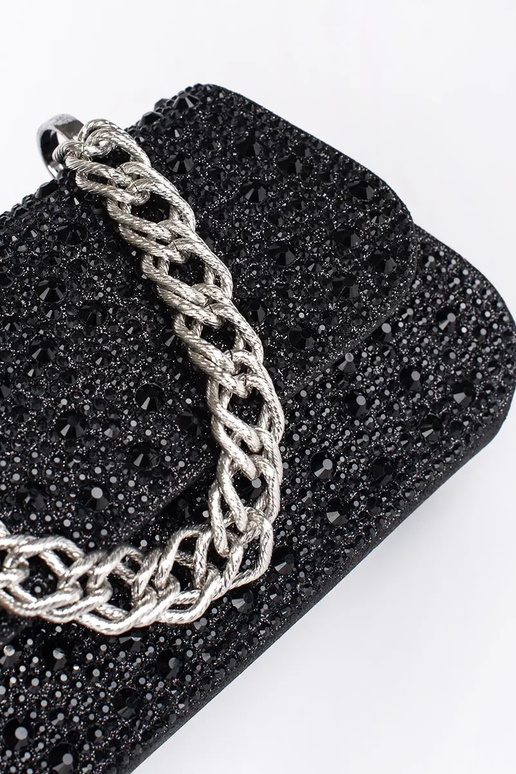 nero poco borsetta A cekiny ze...