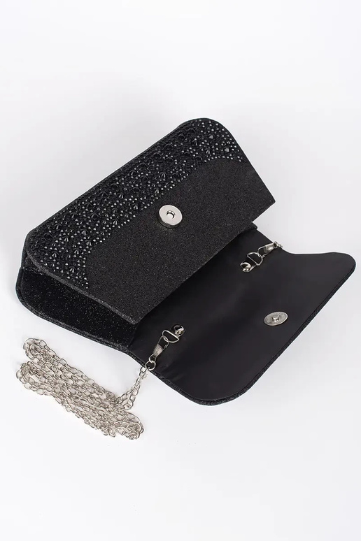 nero poco borsetta A cekiny ze...