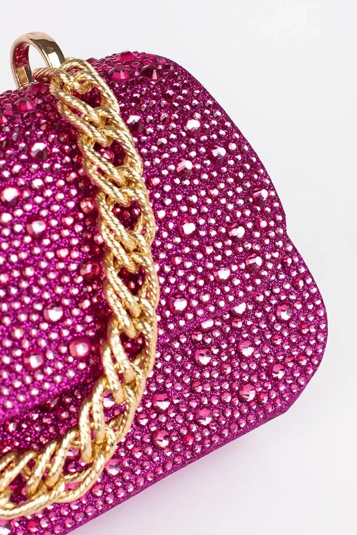 viola poco borsetta A cekiny ze złotą...