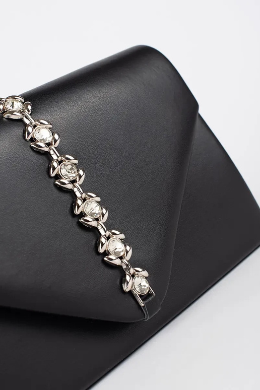 nero borsetta pochette decorato con...