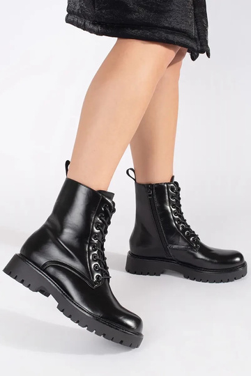 colore nero scarpe stivali... 2