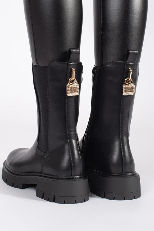 colore nero scarpe Stivaletti Chelsea...