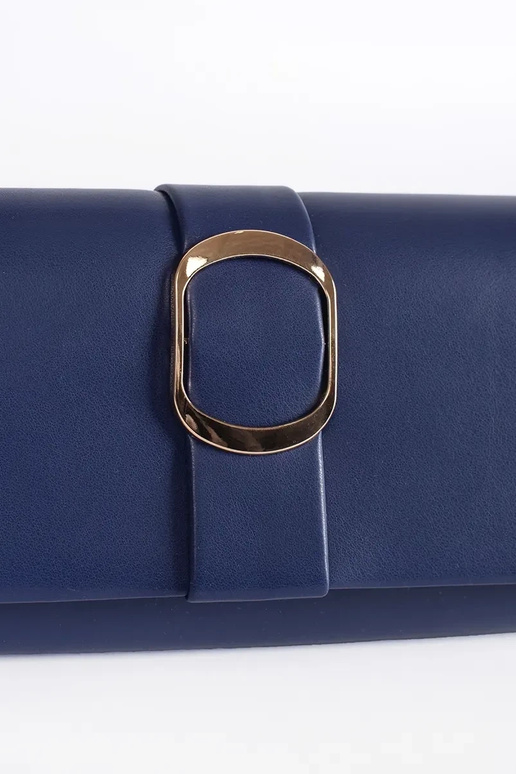 Piccola borsa elegante blu scuro con...