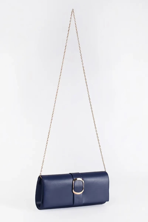 Piccola borsa elegante blu scuro con...