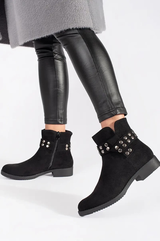 Scarpe basse in suede per donna