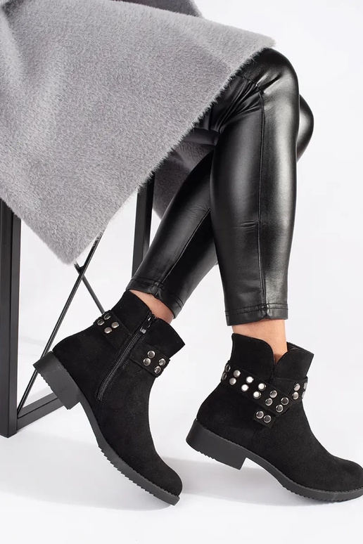 Scarpe basse in suede per donna