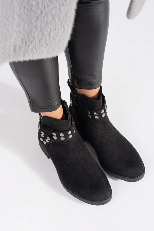 Scarpe basse in suede per donna