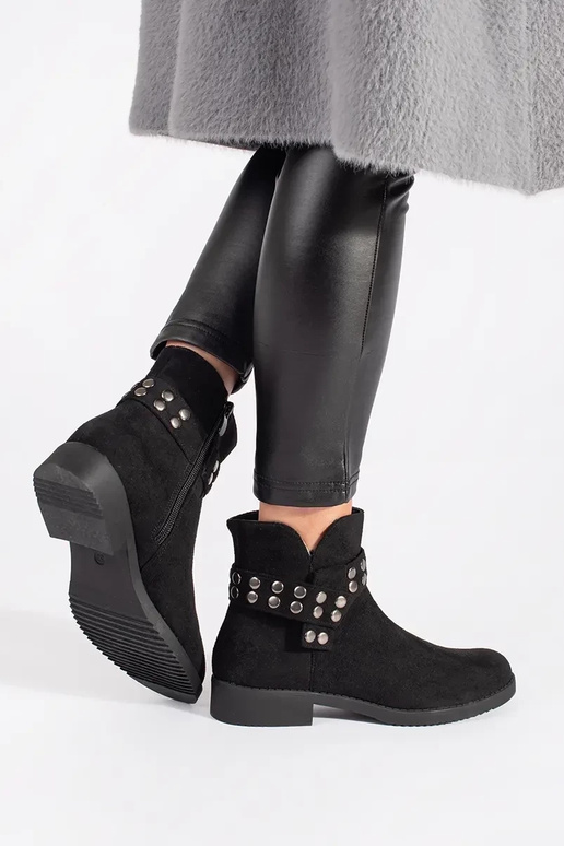 Scarpe basse in suede per donna