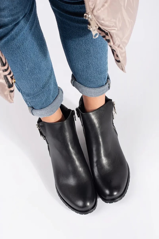 Scarpe piatte nere da donna