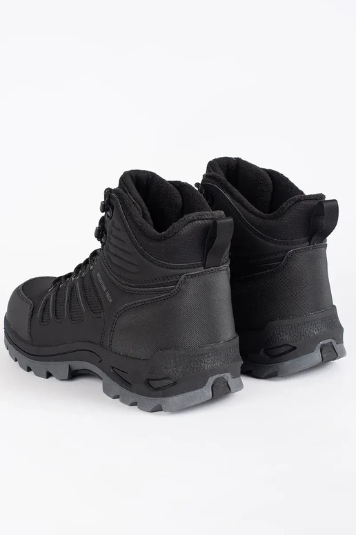 Stivali da trekking alti neri da uomo