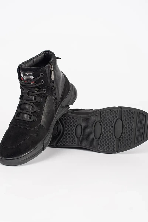 Stivali in camoscio caldi da uomo alti