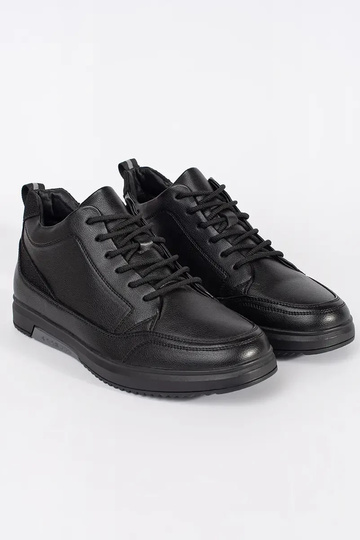 Scarpe calde da uomo nere 2