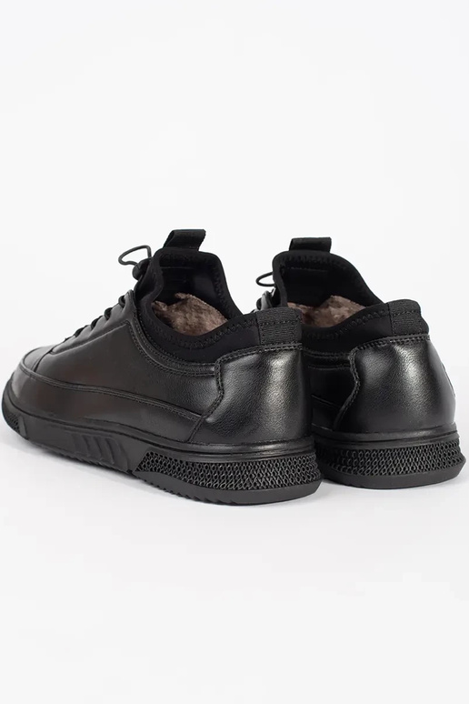 Scarpe sportive calde da uomo nere