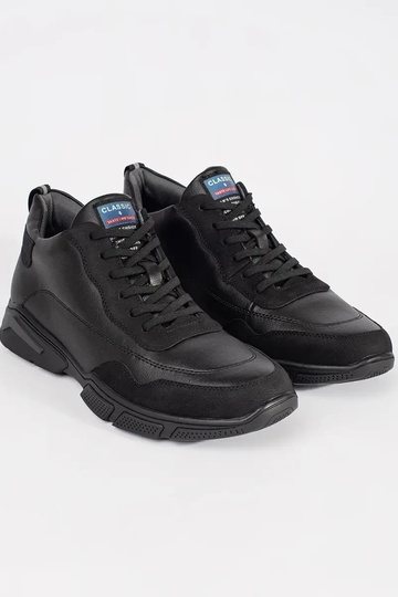 Scarpe da uomo nere con lacci 2