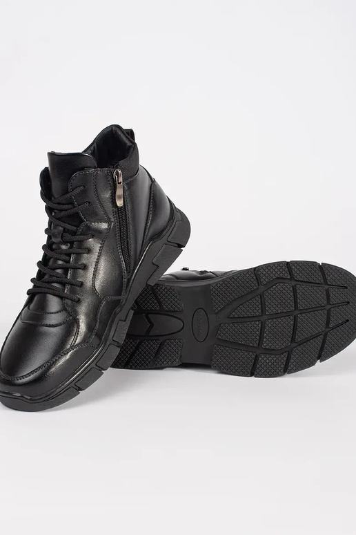 Stivali alti da uomo in pelle sintetica Stivali alti da uomo in pelle sintetica